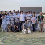 Cactus baseball team with Hadley